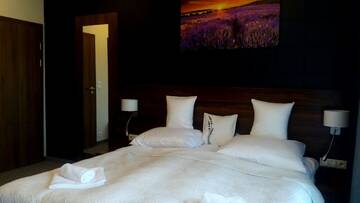 Фото номера Улучшенный двухместный номер с 1 кроватью Курортные отели Koszarka Venue &amp; SPA г. Грудек-над-Дунайцем 5