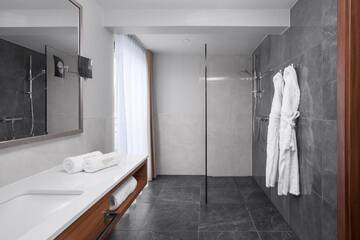 Фото номера Суперлюкс с видом на озеро Отель Heron Live Hotel Marina &amp; SPA г. Грудек-над-Дунайцем 5
