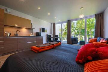 Фото номера Апартаменты с видом на озеро Апартаменты Apartment Słoneczny Gródek 51 г. Грудек-над-Дунайцем 49